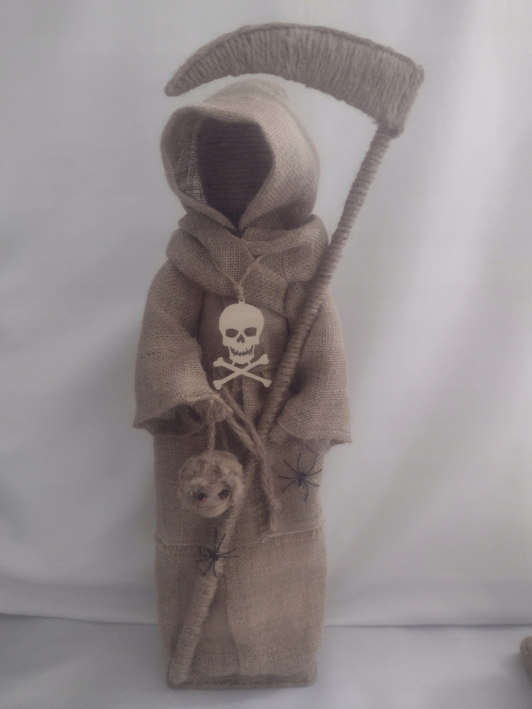 OZDOBY SMRŤ S KOSOU HALLOWEENSKÁ JESEŇ + ZADARMO